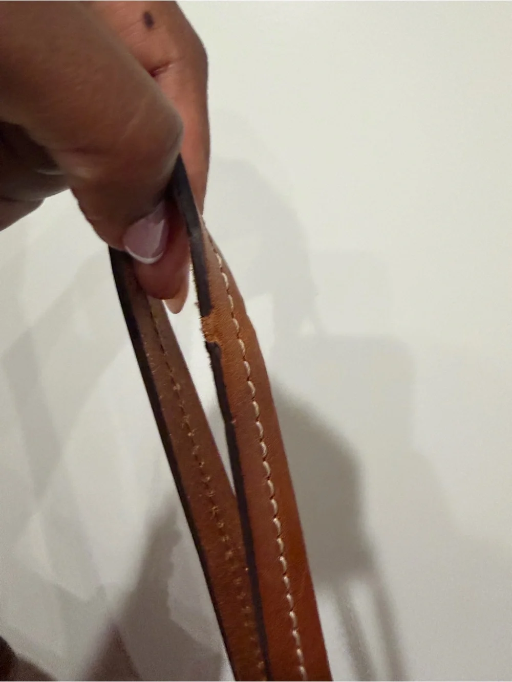 Dooney & Bourke Chestnut Brown Leather Tote